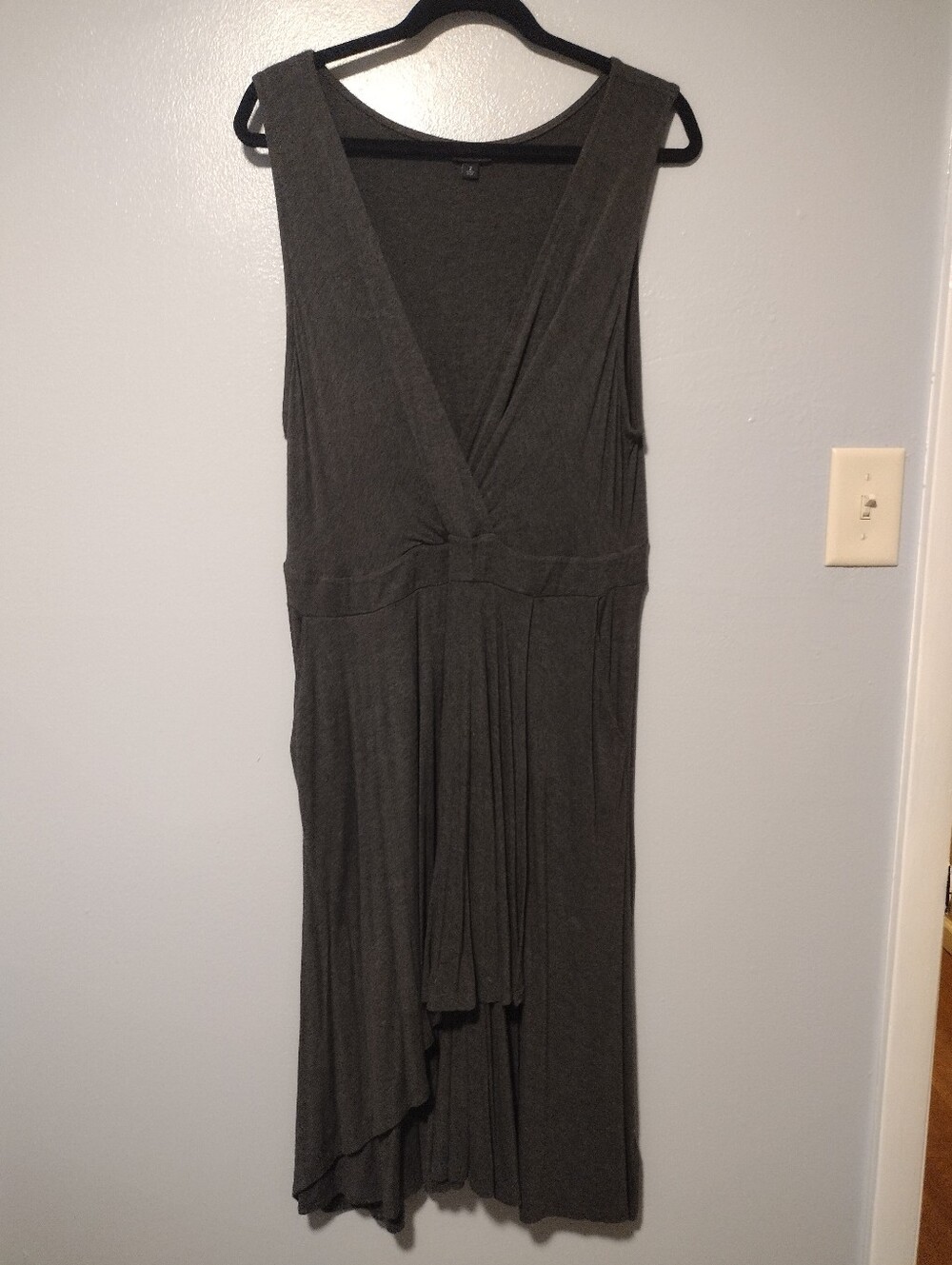 Torrid Dress Hi-Lo Sleeveless Jersey Knit Dress